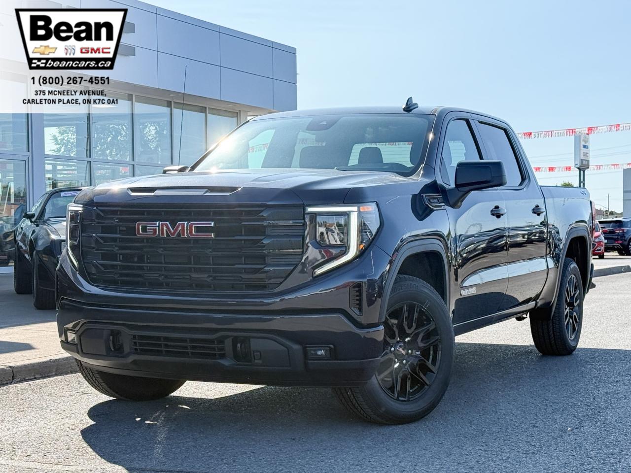 New 2025 GMC Sierra 1500 Elevation 2.7L 4 CYL WITH REMOTE START/ENTRY, HEATED SEATS, HEATED STEERING WHEEL, CRUISE CONTROL, HD REAR VISION CAMERA for sale in Carleton Place, ON