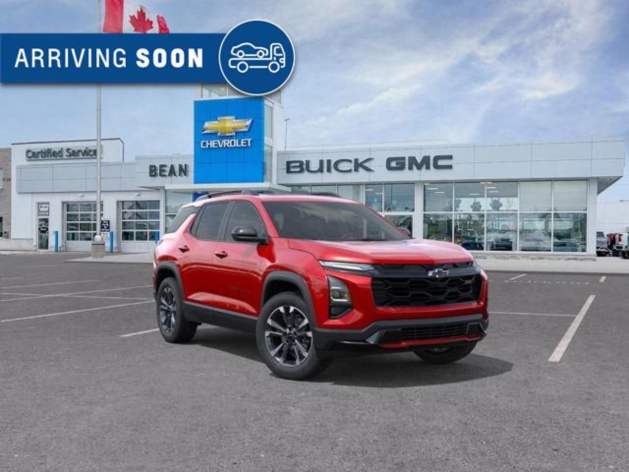 New 2026 Chevrolet Equinox RS 1.5L 4CYL WITH REMOTE START/ENTRY, SUNROOF, HEATED SEATS, VENTILATED SEATS, HEATED STEERING WHEEL, POWER LIFTGATE, HD SURROUND VISION for sale in Carleton Place, ON