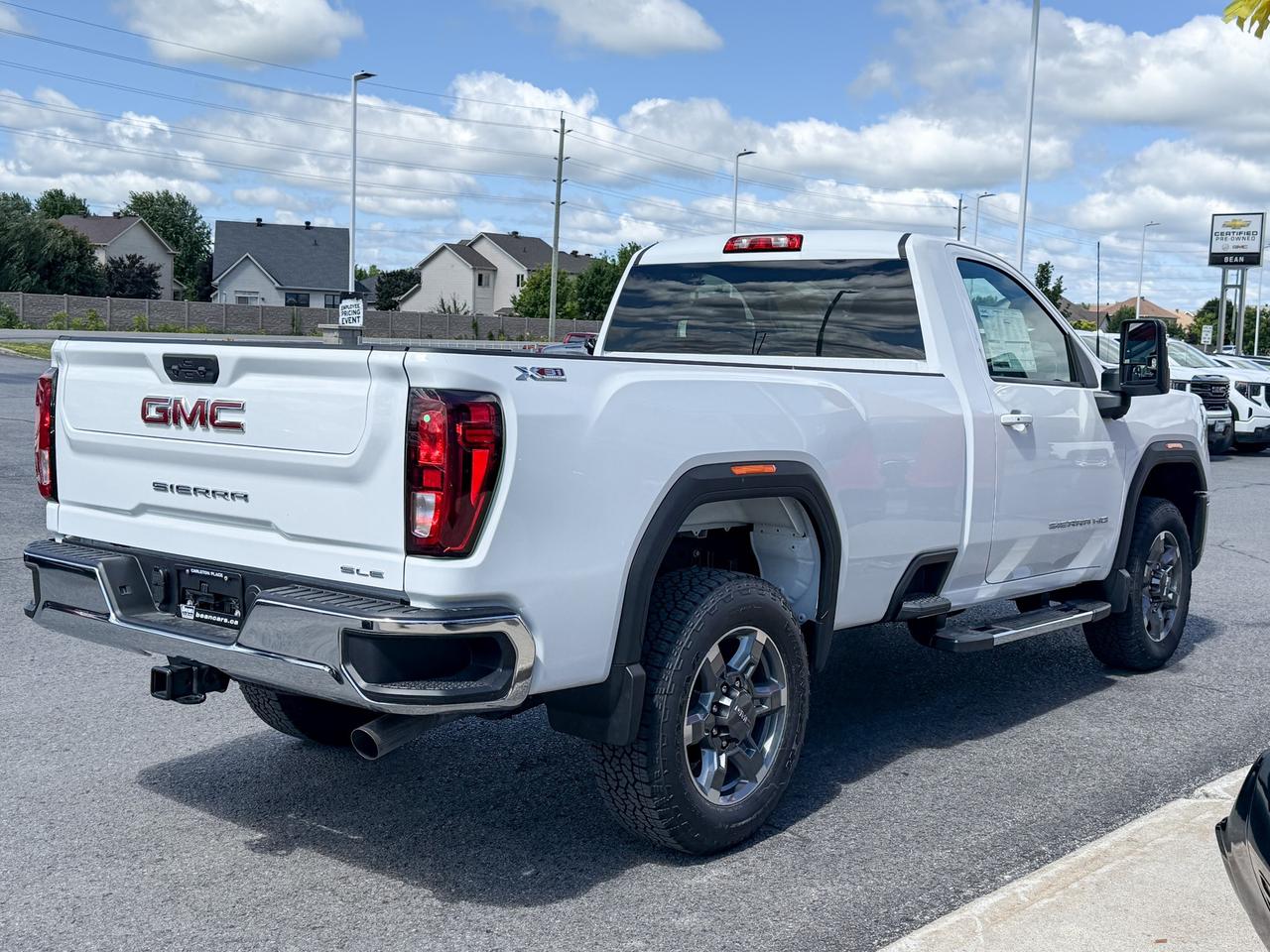 2025 GMC Sierra 3500 HD SLE 6.6L V8 WITH REMOTE START/ENTRY, HEATED SEATS, HEATED STEERING WHEEL, CRUISE CONTROL, HD REAR VISION CAMERA, APPLE CARPLAY AND ANDROID AUTO Photo