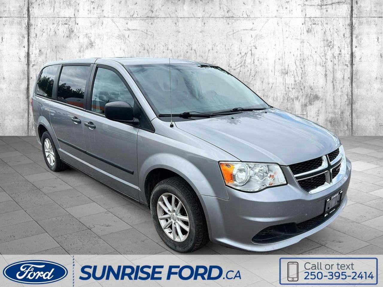 <p> and proven reliability   all at a budget-friendly price. Ready for everyday adventures or weekend getaways</p>
<p> this minivan is built to adapt.

*VEHICLE NOT SUITABLE FOR TRANSPORTATION* *VEHICLE NOT INSPECTED* Contact our team at (250) 395-2414 or stop by Sunrise Ford today! We are open from 8:30AM to 5PM</p>
<p> and great reviews are just some of the many reasons to trust us in making your purchasing experience easy and enjoyable! 

Stock # SW568189

*VSA Licensed</p>
<p> or $299 Documentation Fee. While every reasonable effort is made to ensure the accuracy of this information; prices</p>
<a href=http://www.sunriseford.ca/used/Dodge-Grand_Caravan-2013-id12548776.html>http://www.sunriseford.ca/used/Dodge-Grand_Caravan-2013-id12548776.html</a>