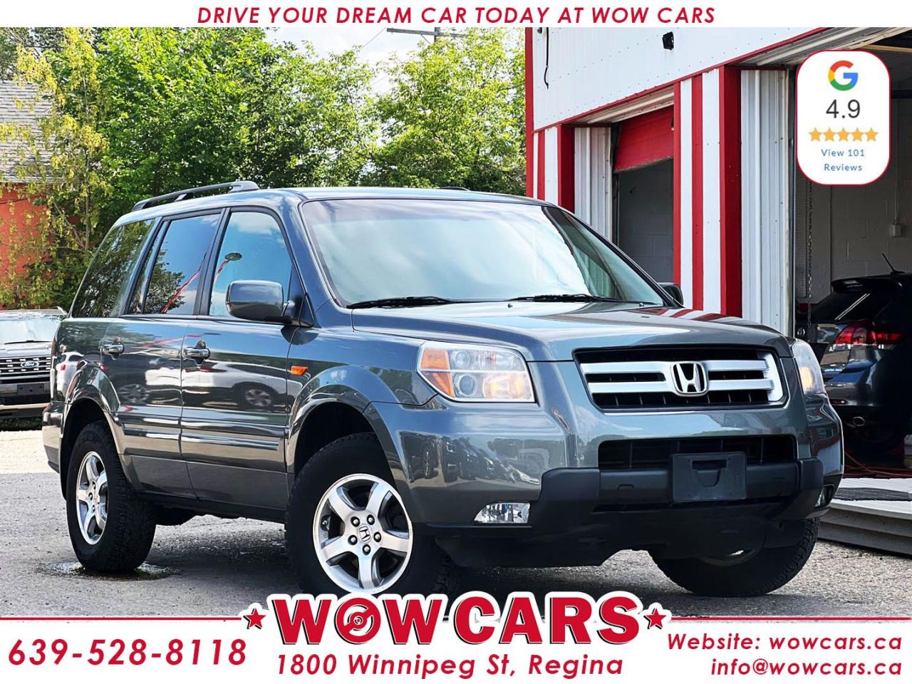 Used 2008 Honda Pilot EX-L for sale in Regina, SK