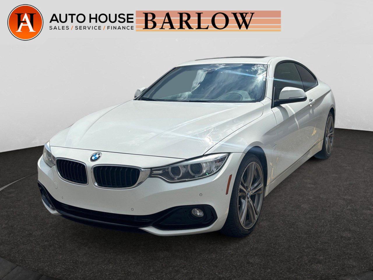Used 2016 BMW 4 Series 428i xDrive SUNROOF DRIVE MODES PUSH BUTTON START PADDLE SHIFTER HEATED LEATHER SEATS for sale in Calgary, AB