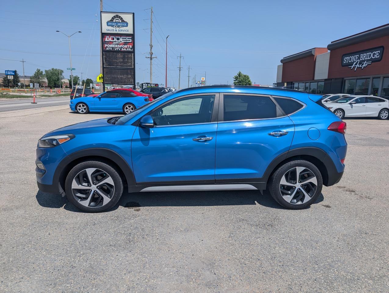 2017 Hyundai Tucson Limited-LEATHER-PANOROOF-CARPLAY - Photo #7