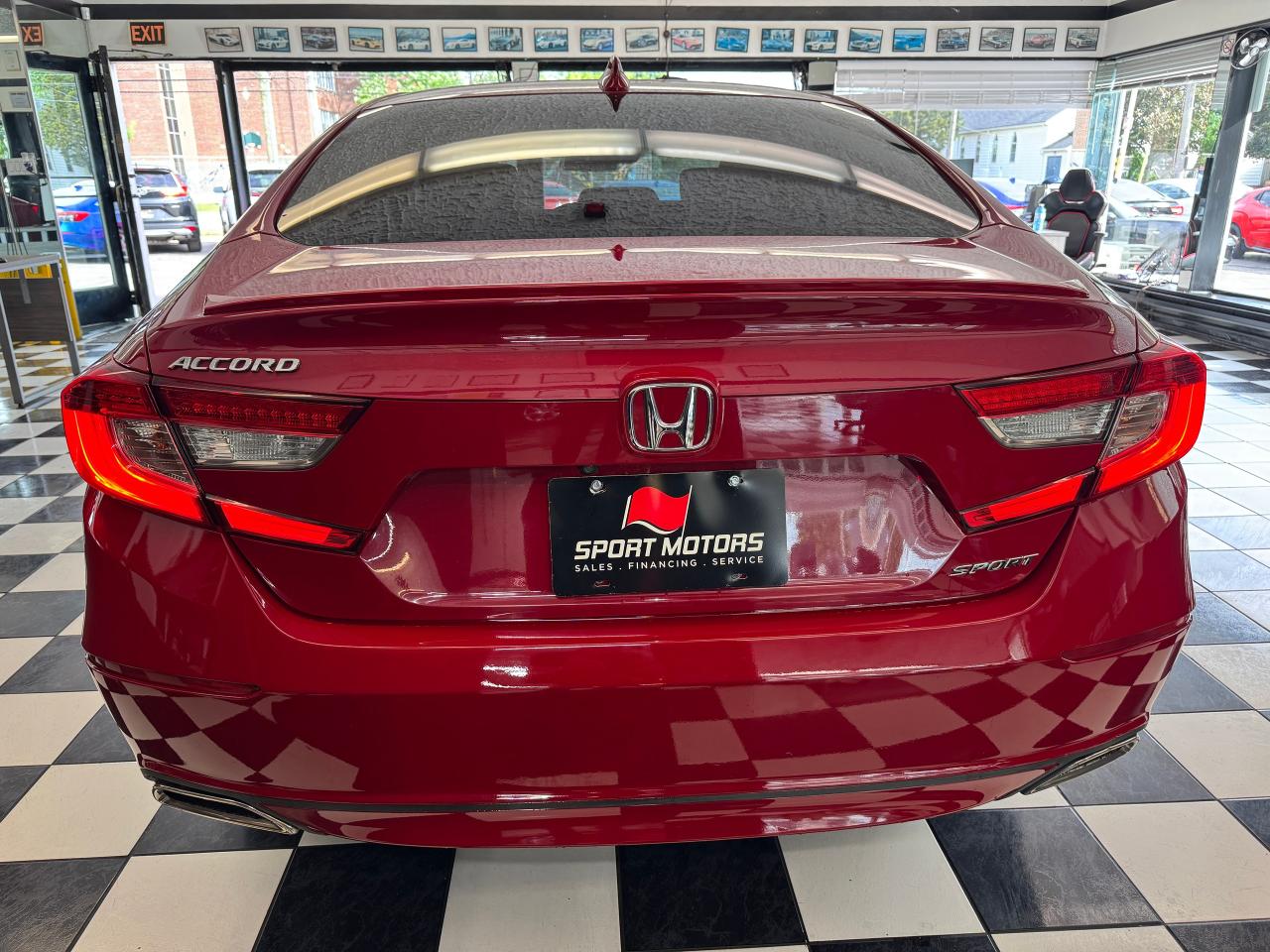 2018 Honda Accord Sport+New Brakes+Adaptive Cruise+CLEAN CARFAX Photo70