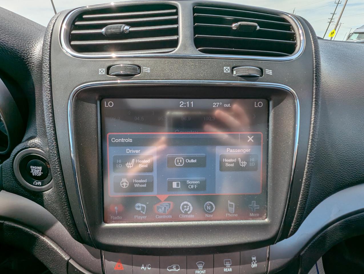 2018 Dodge Journey Crossroad-7 PASSENGER-LEATHER-REAR DVD - Photo #13