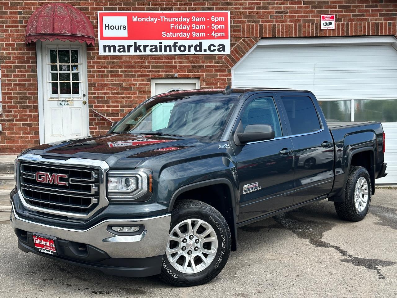 Used 2017 GMC Sierra 1500 SLE Kodiak Crew HTD Cloth CarPlay BackupCam XM A/C for sale in Bowmanville, ON