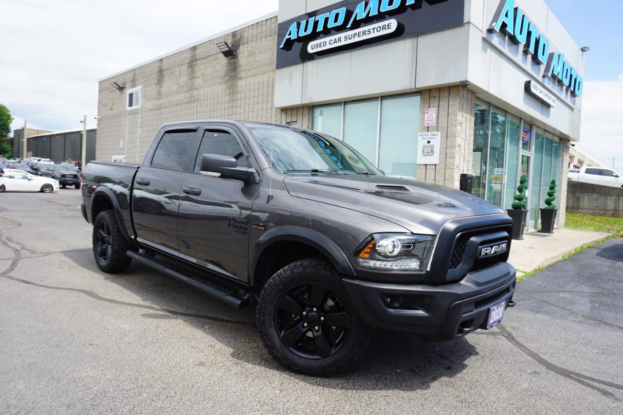 2020 RAM 1500 Classic V8 HEMI WARLOCK CREW 4WD CERTIFIED *1 OWNER* CAMERA NAV BLUETOOTH HEATED SEATS CRUISE ALLOYS - Photo #8