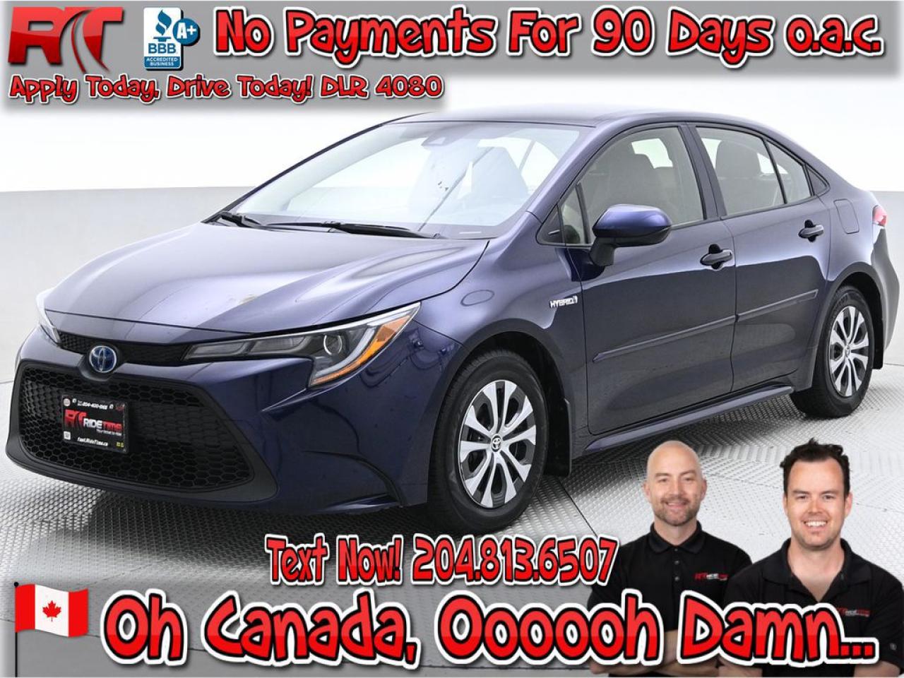 Used 2020 Toyota Corolla Hybrid for sale in Winnipeg, MB