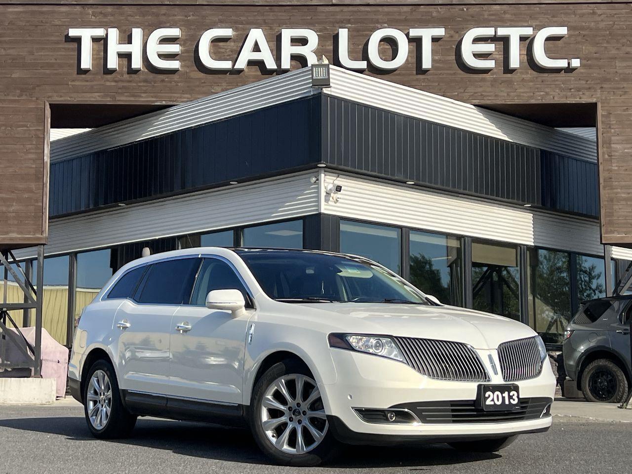 Used 2013 Lincoln MKT EcoBoost 3RD ROW 7 PASSENGER, HEATED LEATHER SEATS/STEERING WHEEL, BACK UP CAM, MOONROOF!! for sale in Sudbury, ON