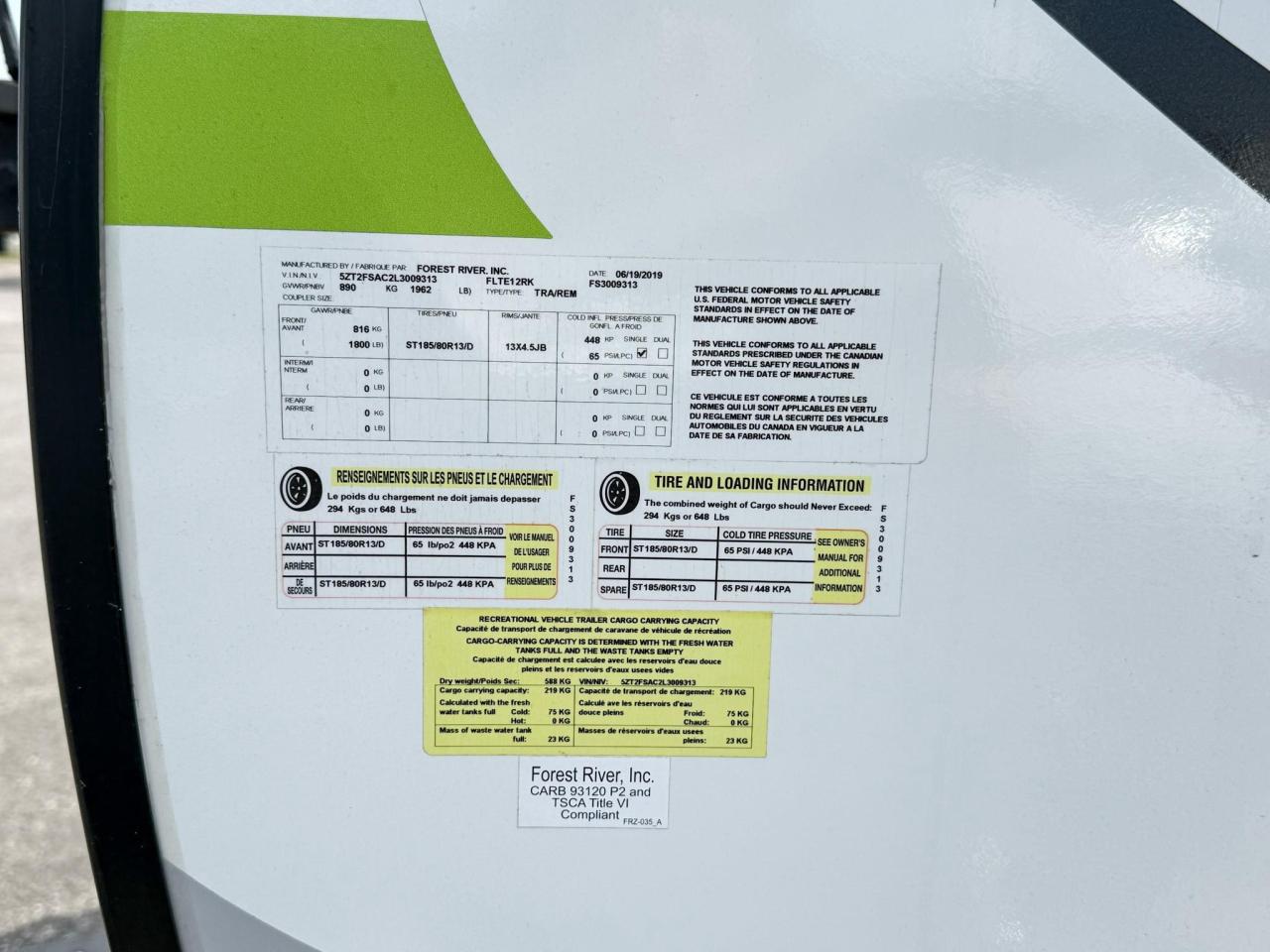 2020 Forest River E-PRO 12RK TRAILER FOREST RIVER FLAGSTAFF E-PRO 12RK Photo