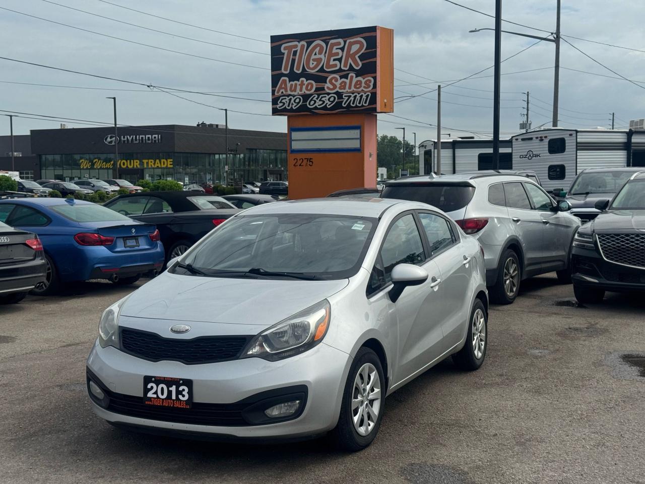 Used 2013 Kia Rio LX, SEDAN, MANUAL, ONLY 110KMS, CERTIFIED for sale in London, ON
