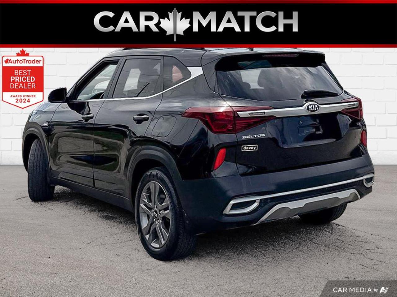 2021 Kia Seltos EX PREMIUM  / AWD / LEATHER / SUNROOF / AUTO Photo3