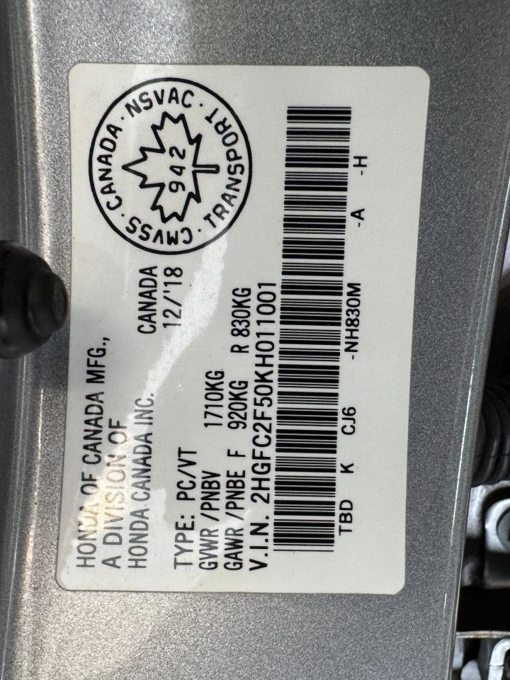 2019 Honda Civic LX+New Tires+Brakes+Adaptive Cruise+REMOTE START Photo38
