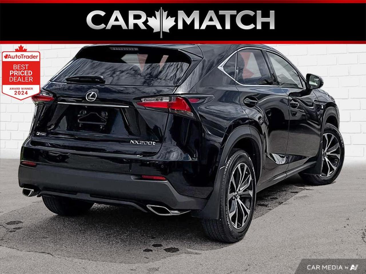 2016 Lexus NX 200t F SPORT / AWD / LEATHER / ROOF / NAV / HTD SEATS Photo3