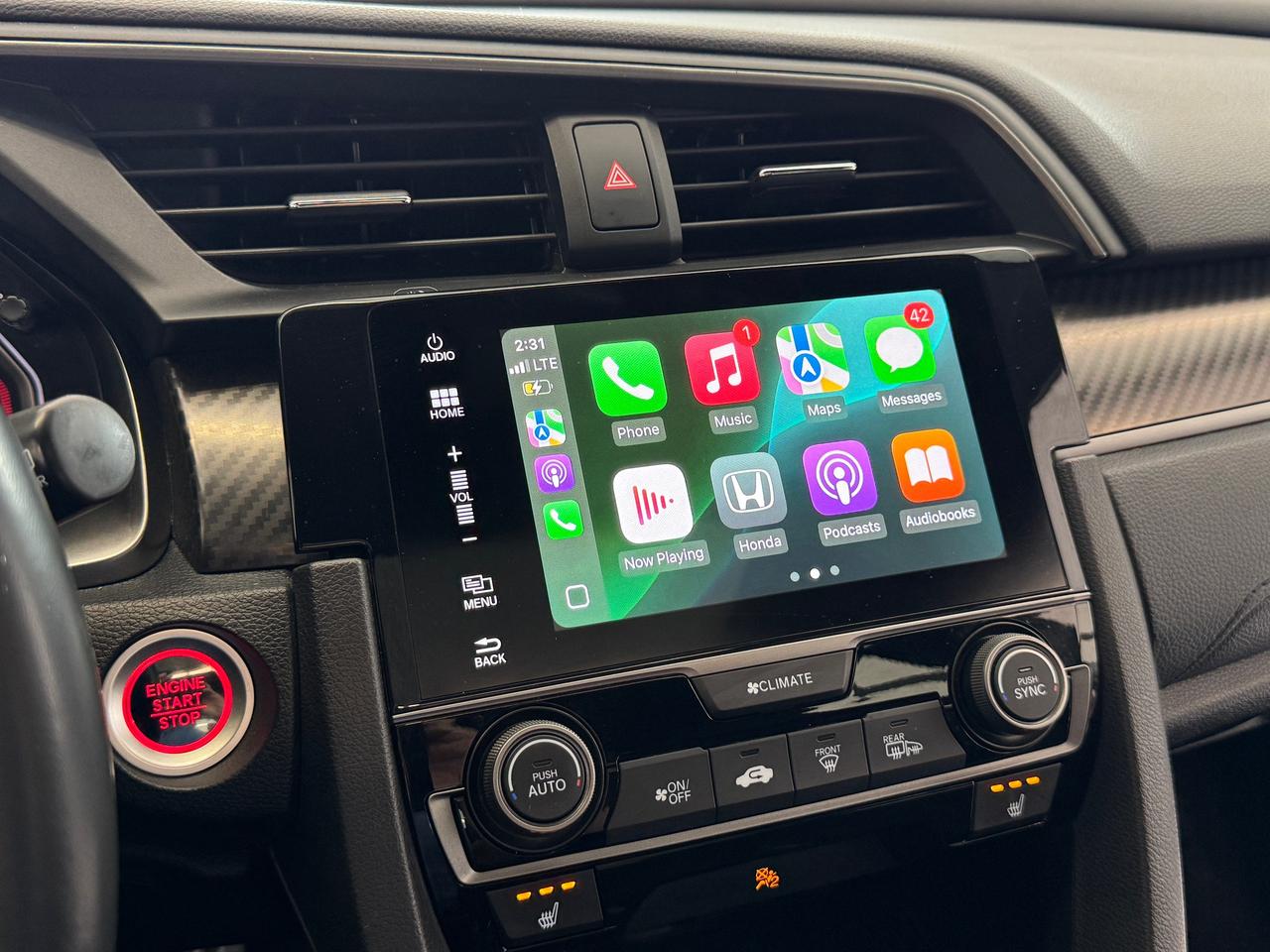 2017 Honda Civic SPORT w/Honda Sensing+Roof+CLEAN CARFAX Photo