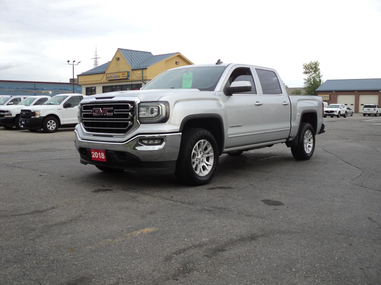 2018 GMC Sierra 1500 SLE CrewCab Z71 4WD 5.3L8cyl 5'9"Box HeatedSeats - Photo #2