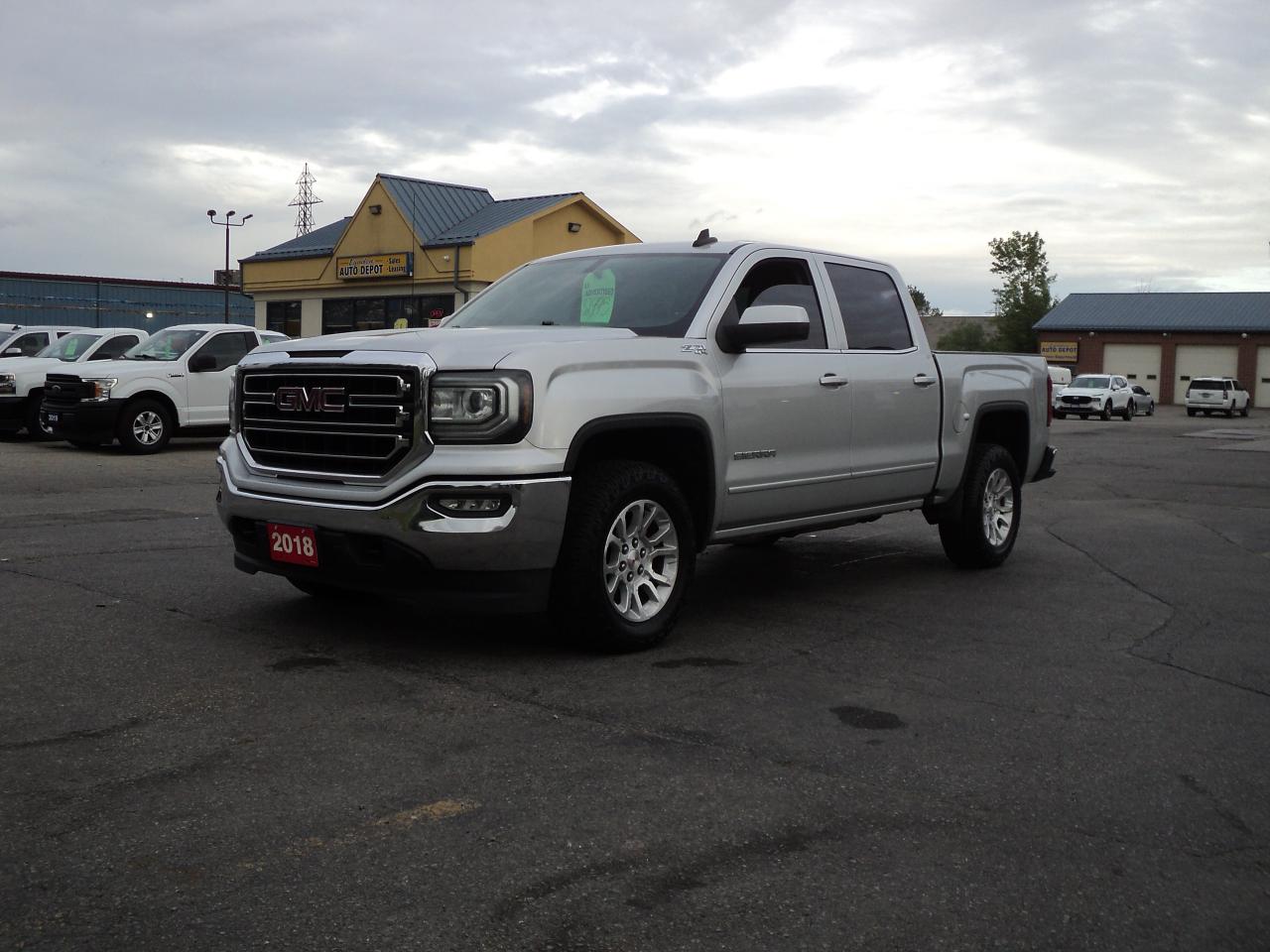 Used 2018 GMC Sierra 1500 SLE CrewCab Z71 4WD 5.3L8cyl 5'9