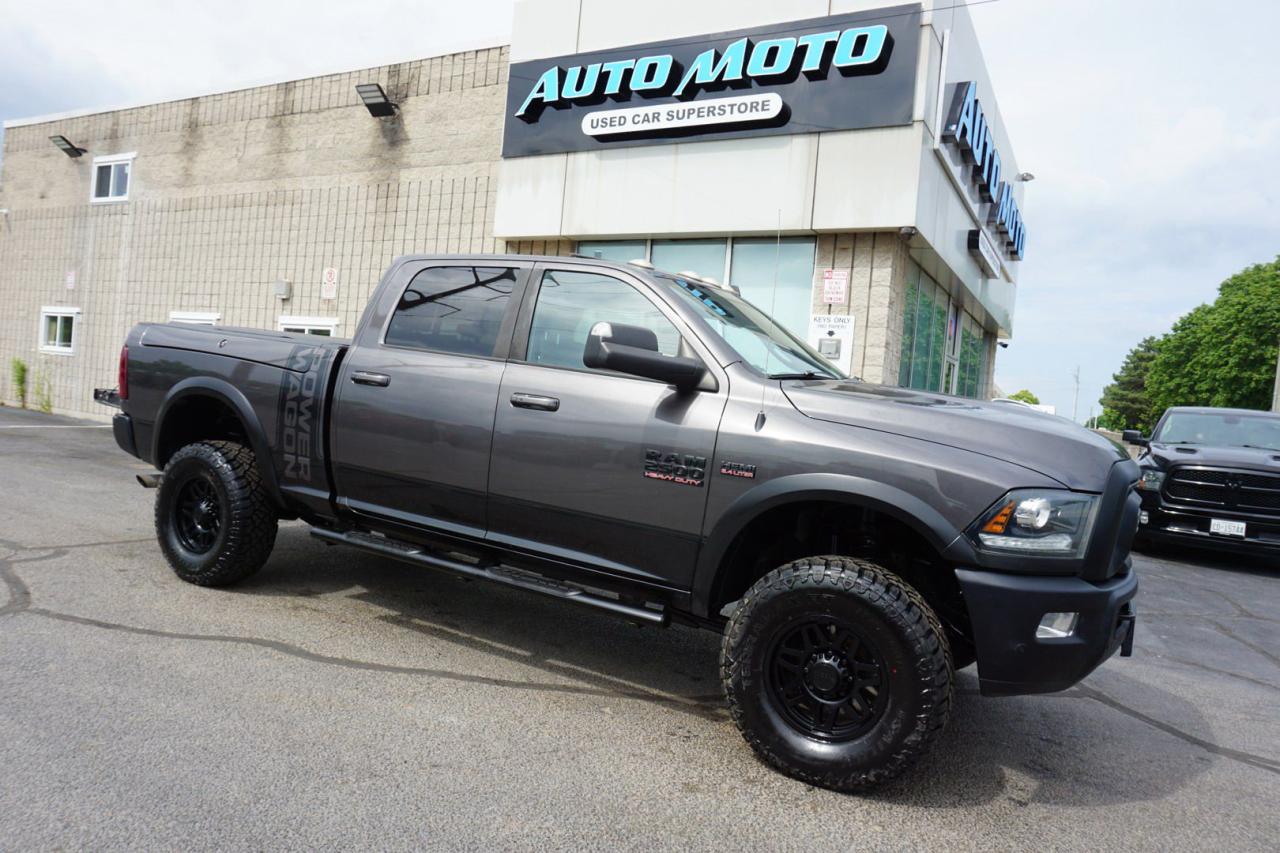 Used 2018 RAM 2500 6.4L V8 HD HEMI POWER WAGON 4WD *DODGE MAINTAIN* CAMERA NAV BLUETOOTH LEATHER HEATED SEATS SUNROOF CRUISE ALLOYS for sale in Burlington, ON