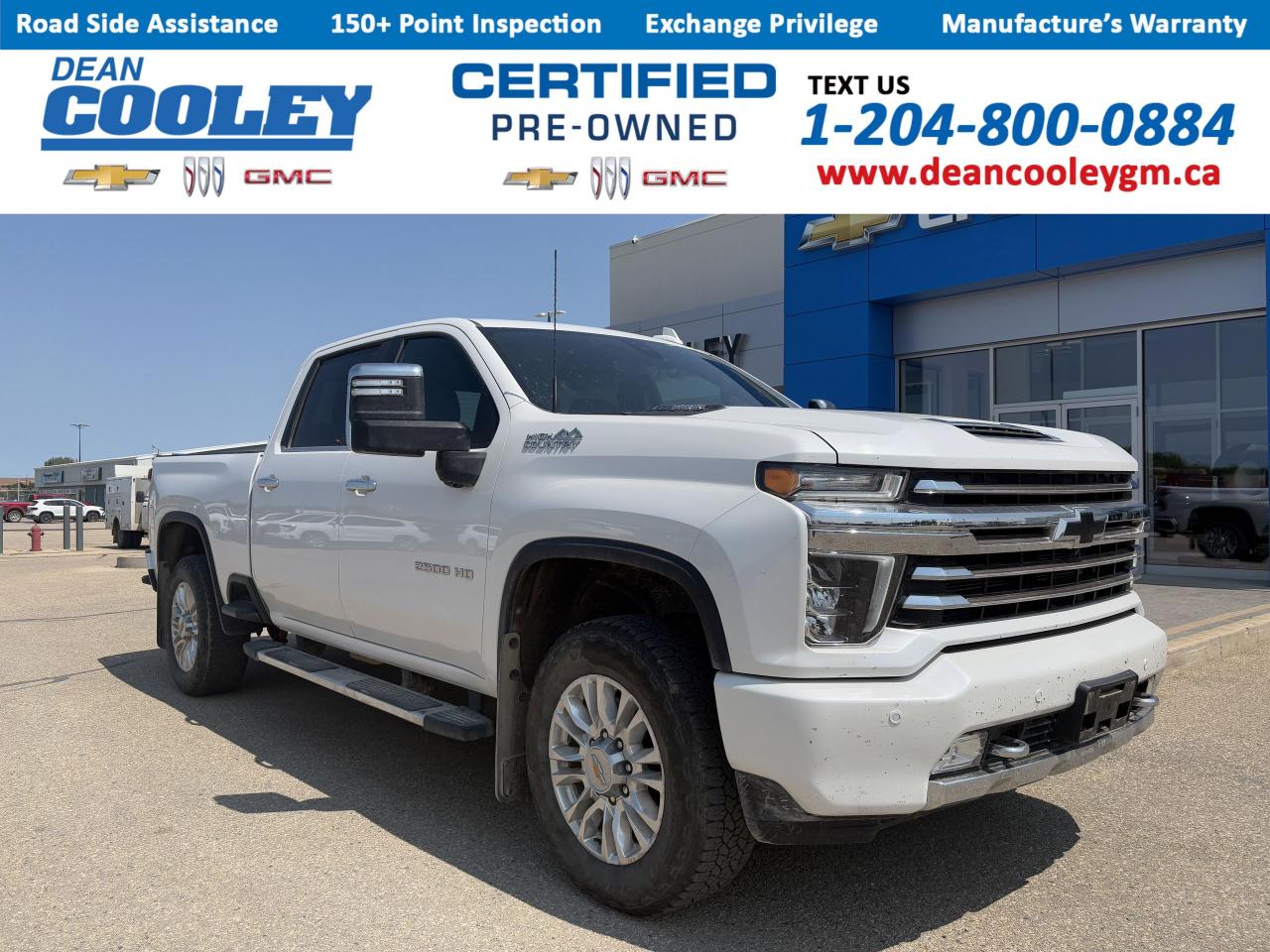 Used 2021 Chevrolet Silverado 2500 HD High Country for sale in Dauphin, MB