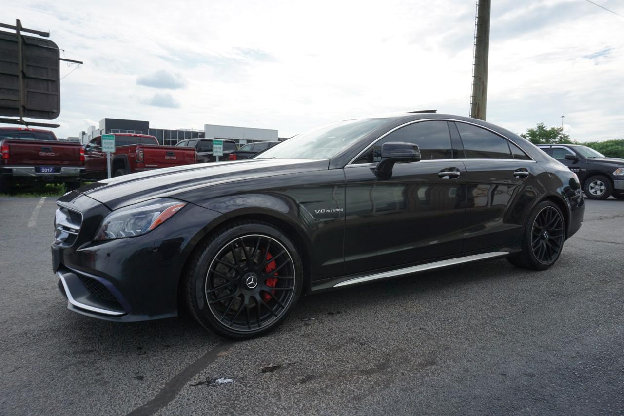 2015 Mercedes-Benz CLS-Class CLS63-S AMG 4MATIC CERTIFIED *VERY RARE*ACCIDENT FREE*ONE OWNER* 360 CAMERA NAV BLUETOOTH LEATHER HEATED/COOLED SEATS SUNROOF CRUISE ALLOYS - Photo #3