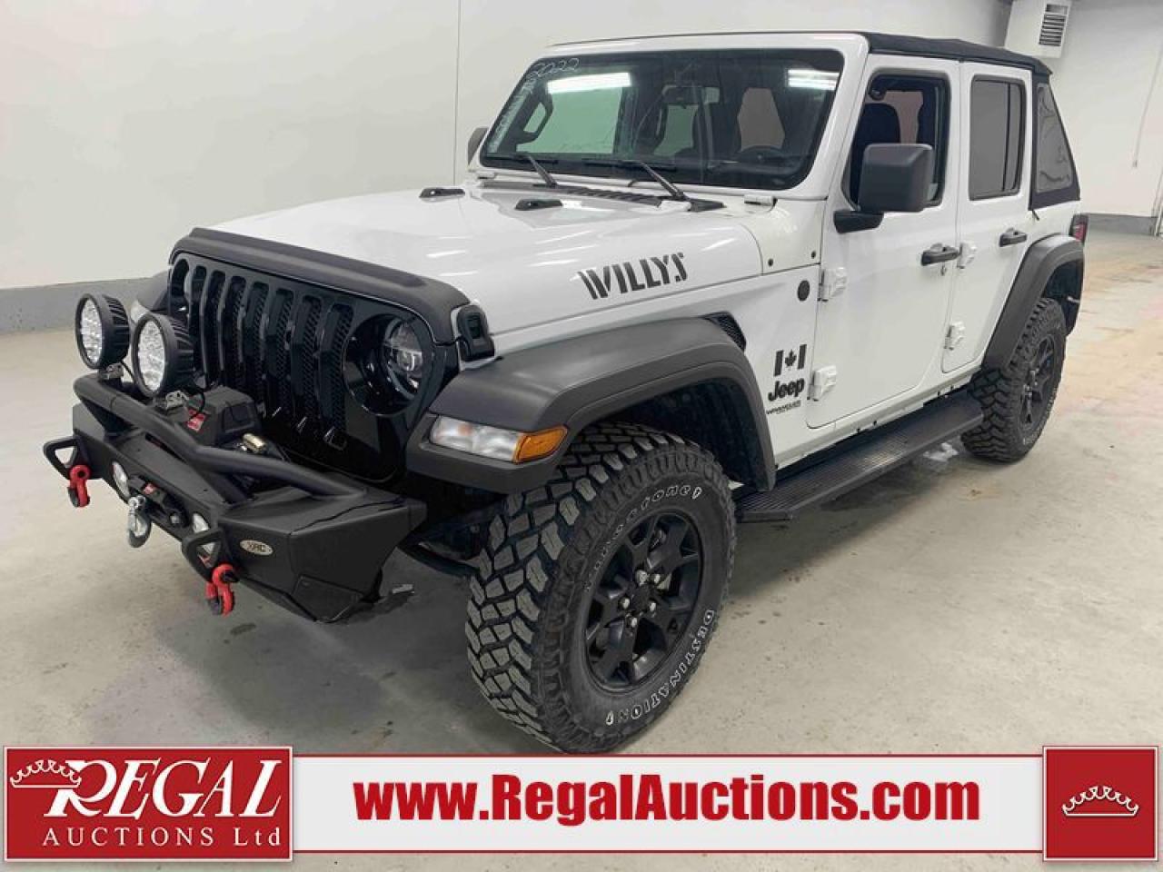 Used 2022 Jeep Wrangler Unlimited Willys for sale in Calgary, AB