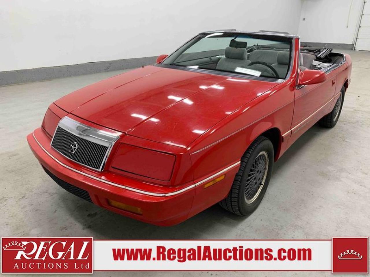 Used 1990 Chrysler LeBaron GT for sale in Calgary, AB