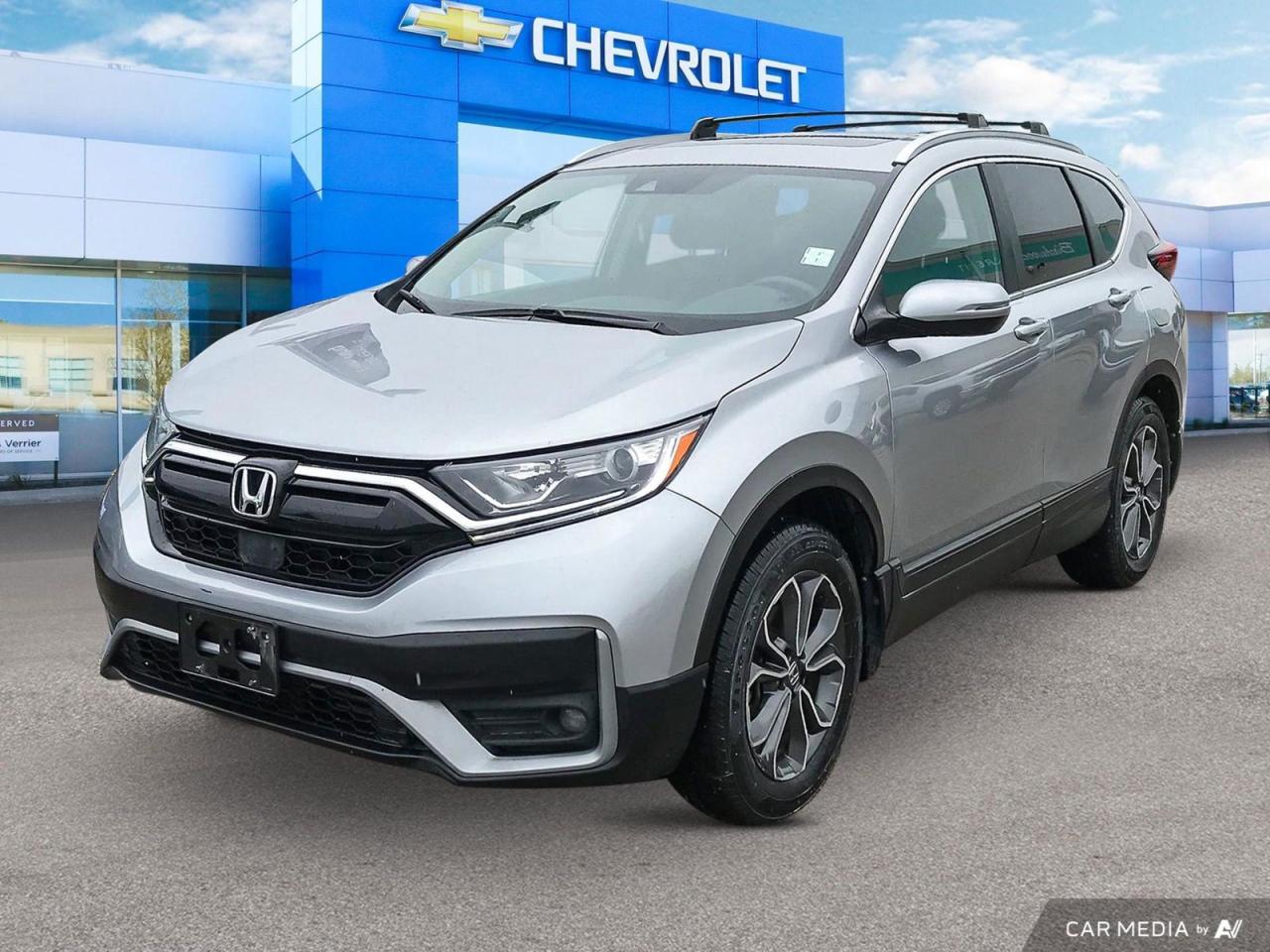 Used 2021 Honda CR-V EX-L Heated Leather | Sunroof | Local Trade for sale in Winnipeg, MB