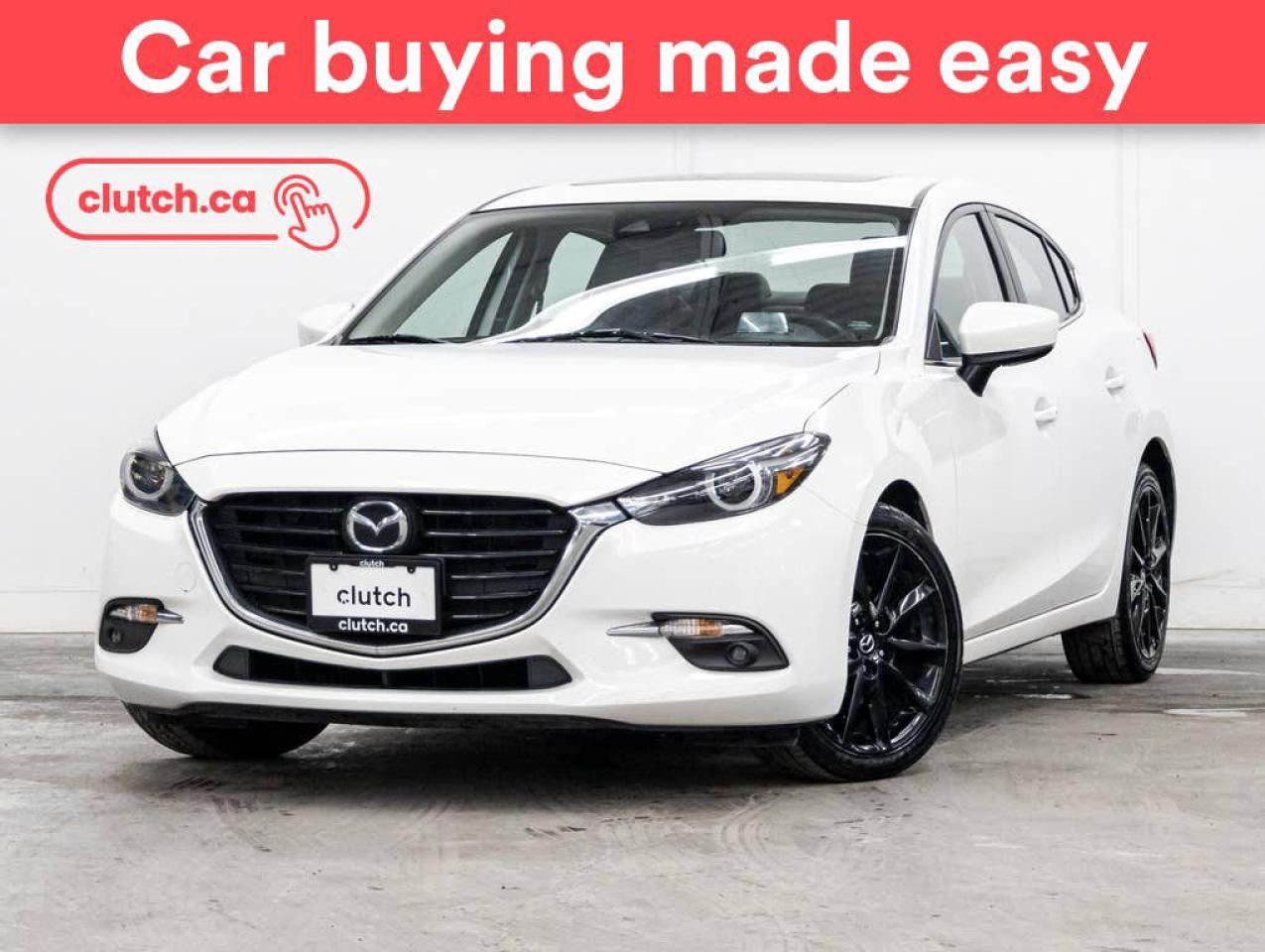 Used 2018 Mazda MAZDA3 GT w/ Premium Pkg w/Heated Front Seats, Bluetooth, Rearview Cam for sale in Toronto, ON