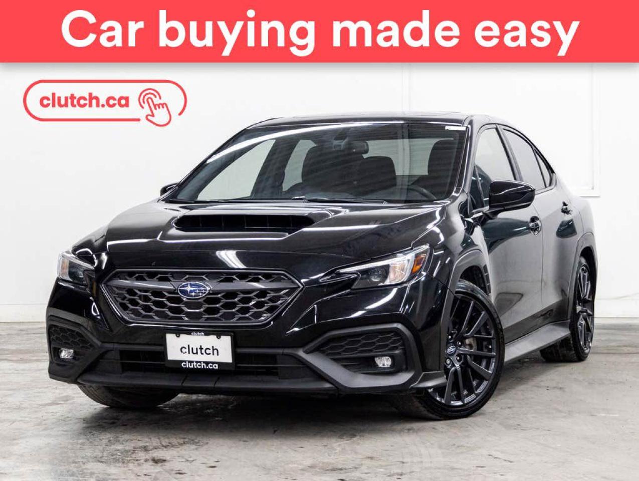 Used 2023 Subaru WRX Sport AWD w/ Apple CarPlay & Android Auto, Power Moonroof, Heated Front Seats for sale in Toronto, ON