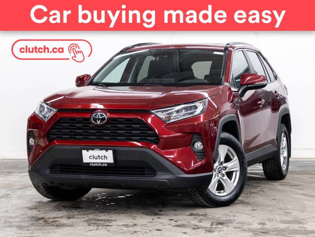 Used 2019 Toyota RAV4 XLE AWD w/ Apple CarPlay, Power Moonroof, Heated Steering Wheel for sale in Toronto, ON