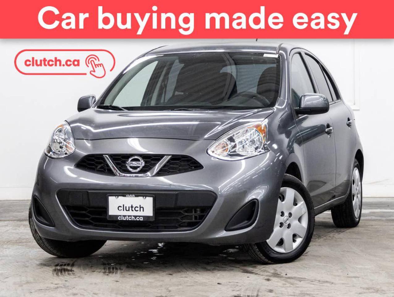 Used 2017 Nissan Micra S w/ Cruise Control, Aux, A/C for sale in Toronto, ON
