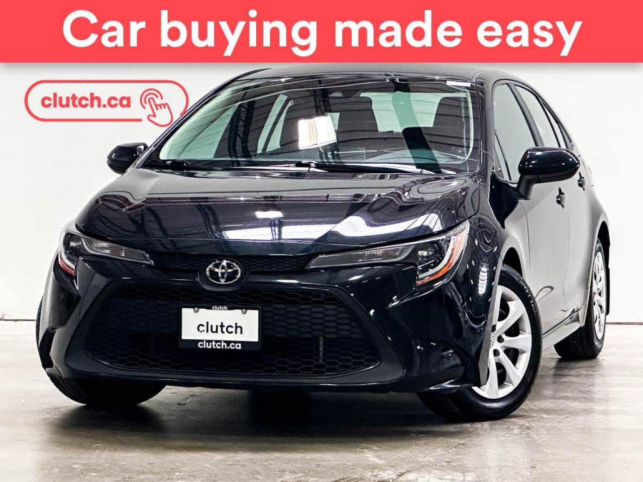 Used 2020 Toyota Corolla LE w/ Apple CarPlay, Heated Front Seats, Rearview Cam for sale in Toronto, ON