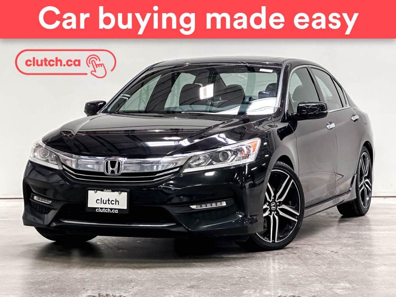 Used 2017 Honda Accord Sport w/ Apple CarPlay, Heated Front Seats, Rearview Cam for sale in Toronto, ON