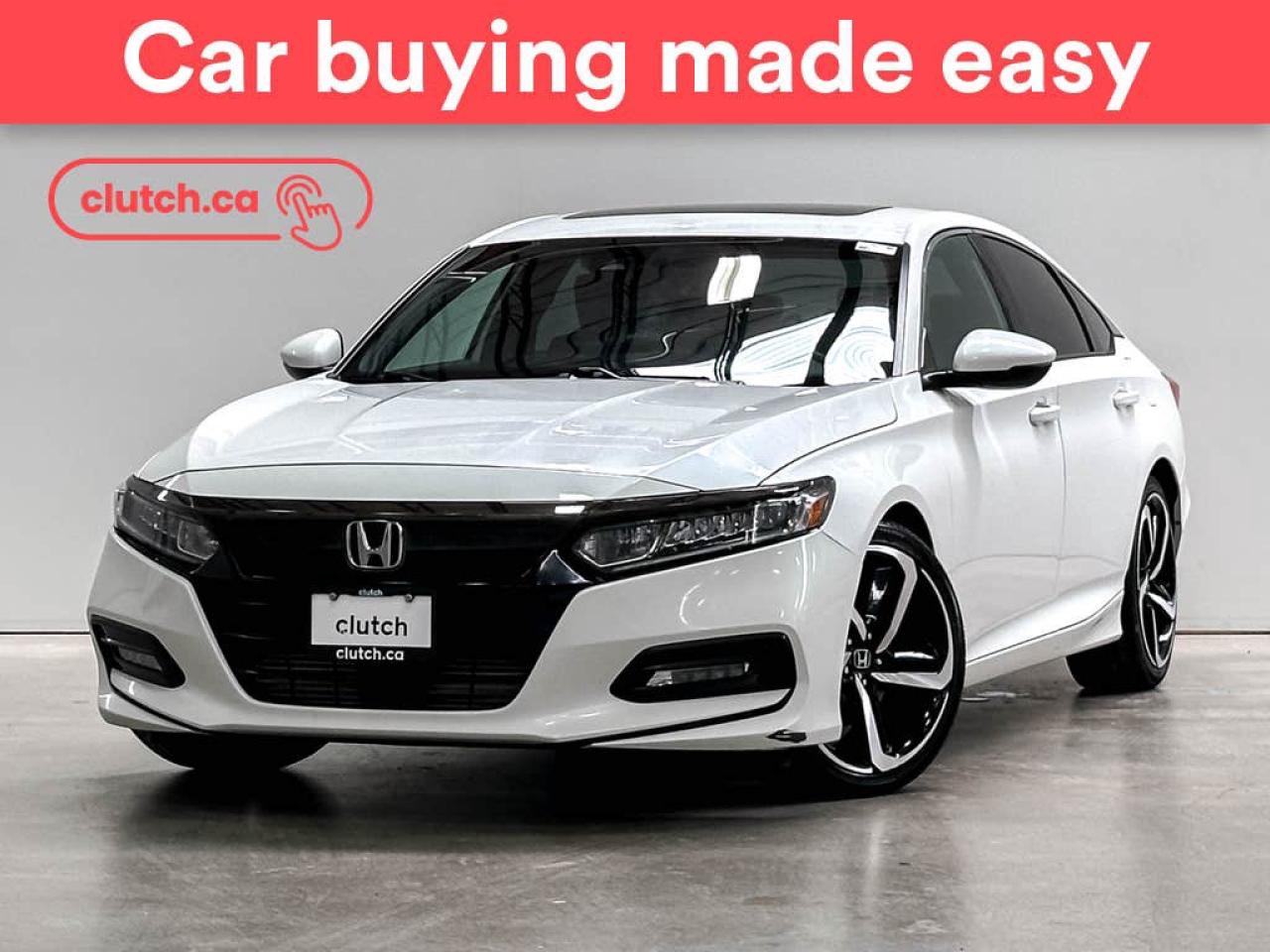 Used 2018 Honda Accord Sport w/ Apple CarPlay, Heated Front Seats, Rearview Cam for sale in Toronto, ON