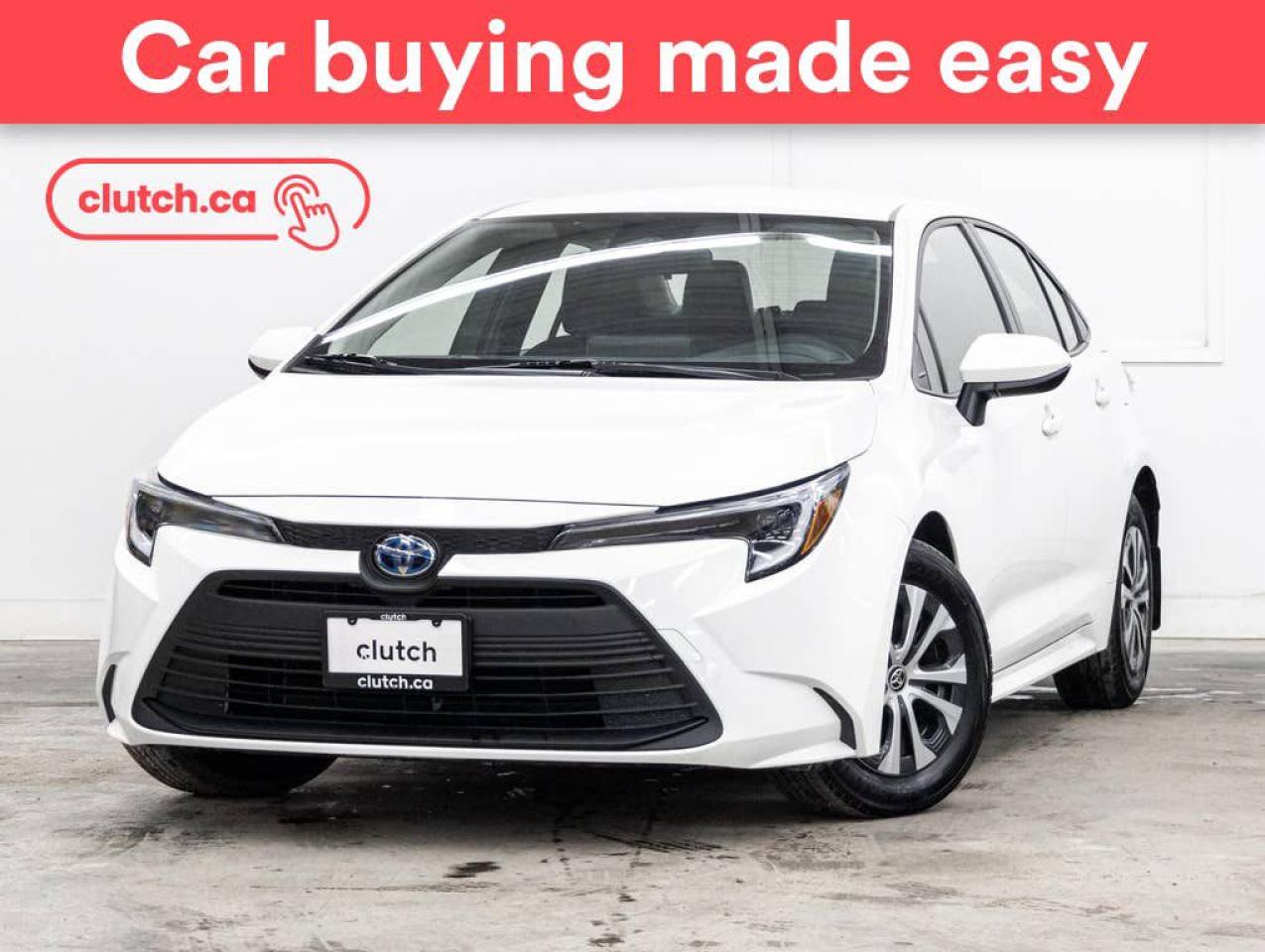 Used 2023 Toyota Corolla Hybrid LE w/Apple CarPlay & Android Auto, Heated Front Seats, Backup Cam for sale in Toronto, ON