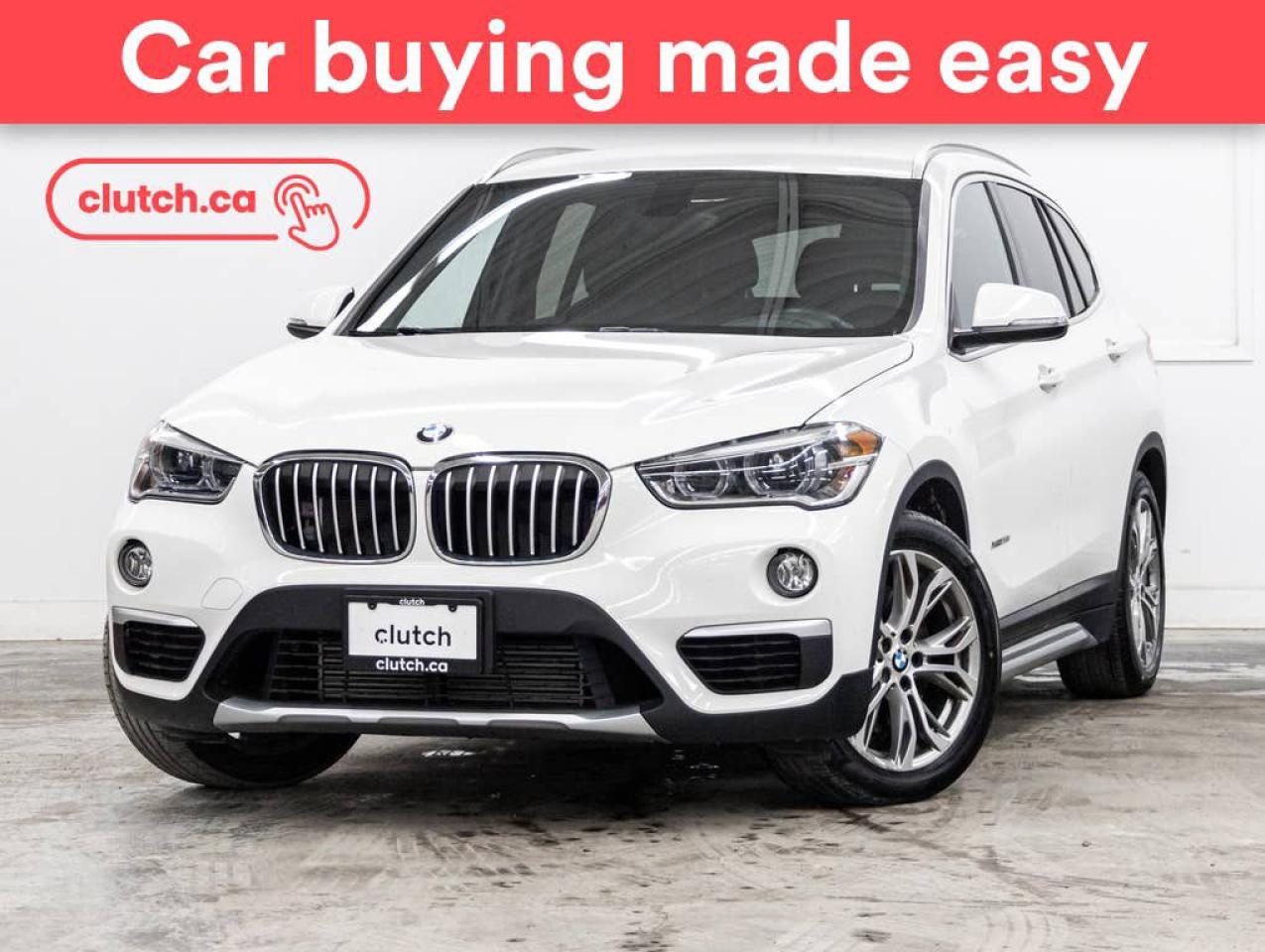 Used 2017 BMW X1 xDrive28i AWD w/ Heated Front Seats, Rearview Cam, Cruise Control for sale in Toronto, ON
