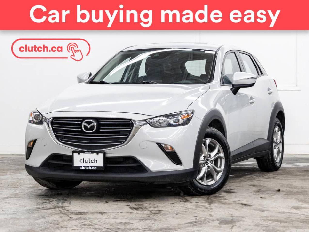 Used 2020 Mazda CX-3 GS AWD w/ Luxury Pkg w/Apple CarPlay & Android Auto, Heated Front Seats, Backup Cam for sale in Toronto, ON