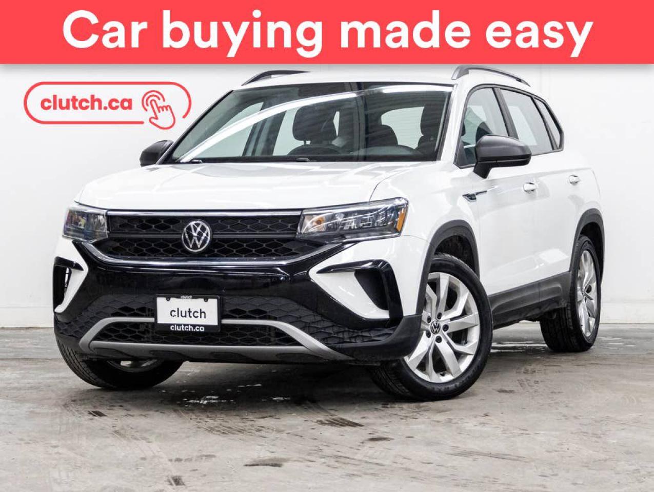 Used 2023 Volkswagen Taos Trendline AWD w/ Apple CarPlay & Android Auto, Rearview Cam, Climate Control for sale in Toronto, ON