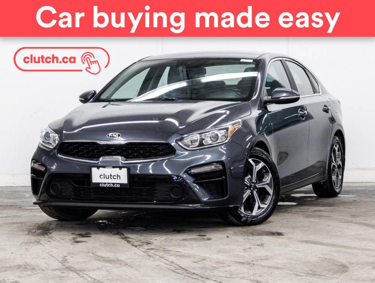 Used 2020 Kia Forte EX w/Apple CarPlay & Android Auto, Heated Front Seats, Backup Cam for sale in Toronto, ON