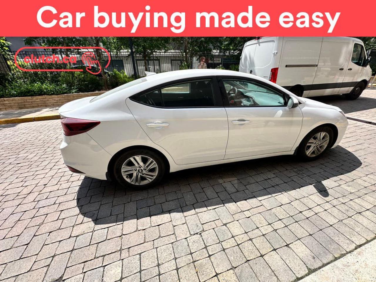 Used 2019 Hyundai Elantra Preferred w/ Apple CarPlay & Android Auto, Rearview Cam, Climate Control for sale in Toronto, ON