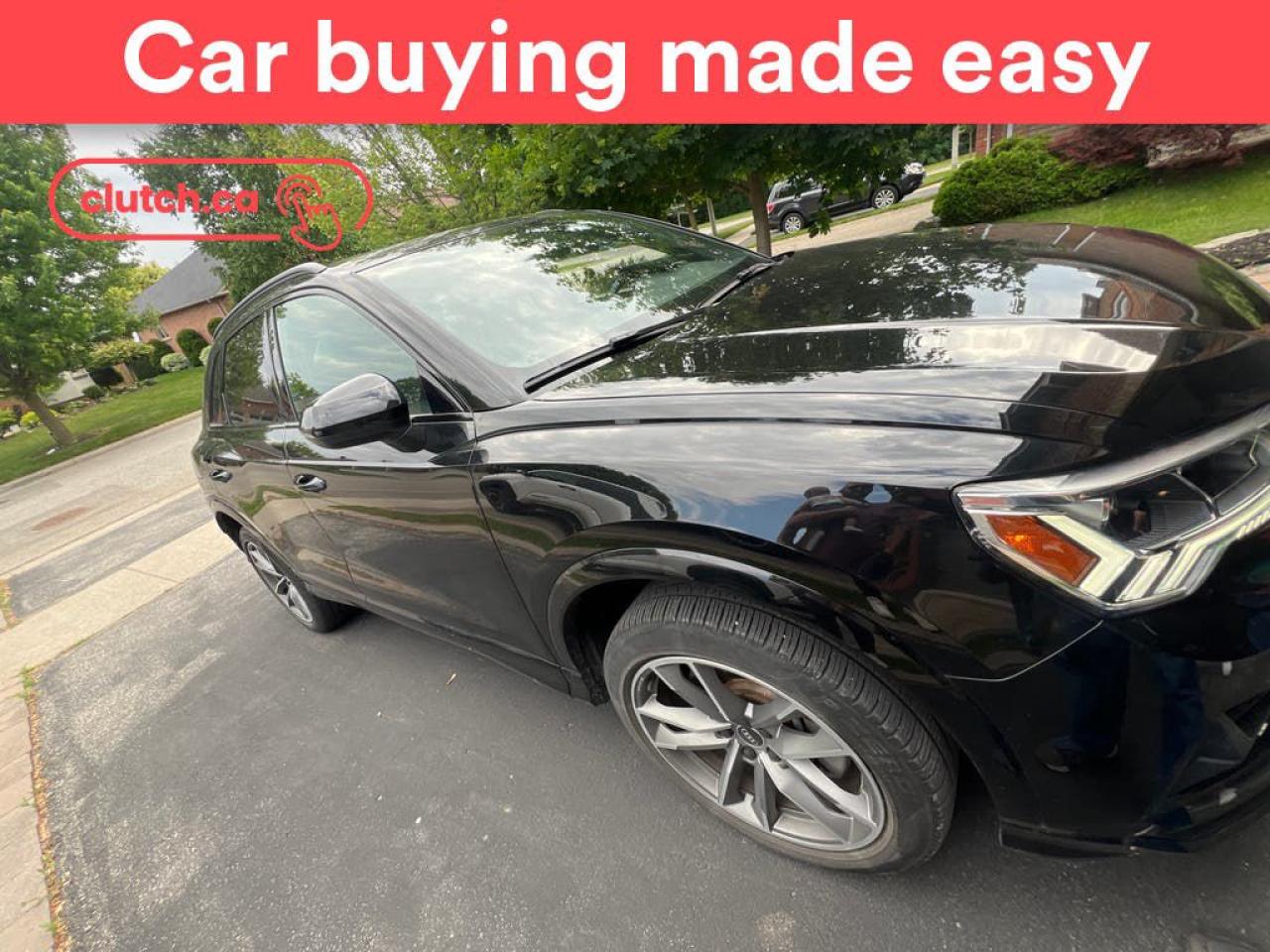 Used 2022 Audi Q3 45 Komfort AWD w/ Apple CarPlay & Android Auto, Rearview Cam, Dual Zone Climate Control for sale in Toronto, ON
