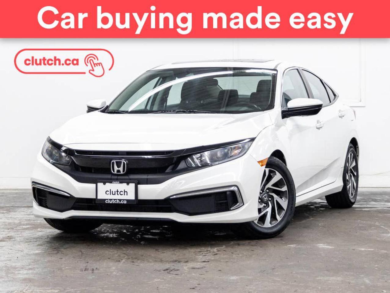 Used 2020 Honda Civic EX w/ Apple CarPlay & Android Auto, Rearview Cam, Dual Zone Climate Control for sale in Toronto, ON