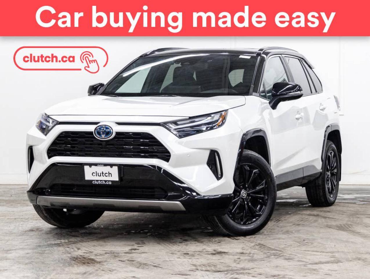 Used 2024 Toyota RAV4 Hybrid XSE AWD w/ Technology Pkg w/ Apple CarPlay & Android Auto, Power Moonroof, 360 Cam for sale in Toronto, ON
