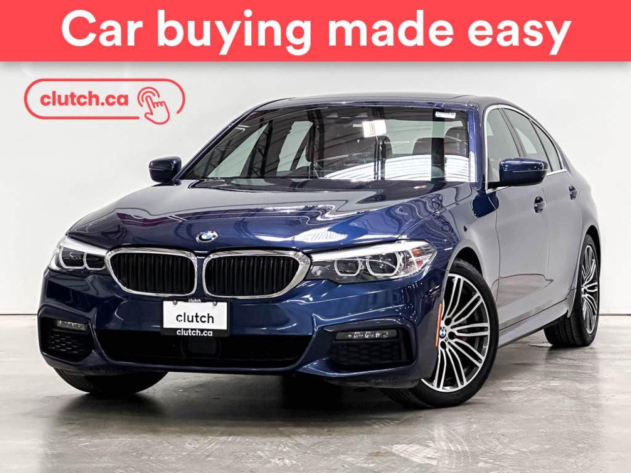 Used 2019 BMW 5 Series 530i xDrive AWD w/ Apple CarPlay, Heated Front Seats, Rearview Cam for sale in Toronto, ON