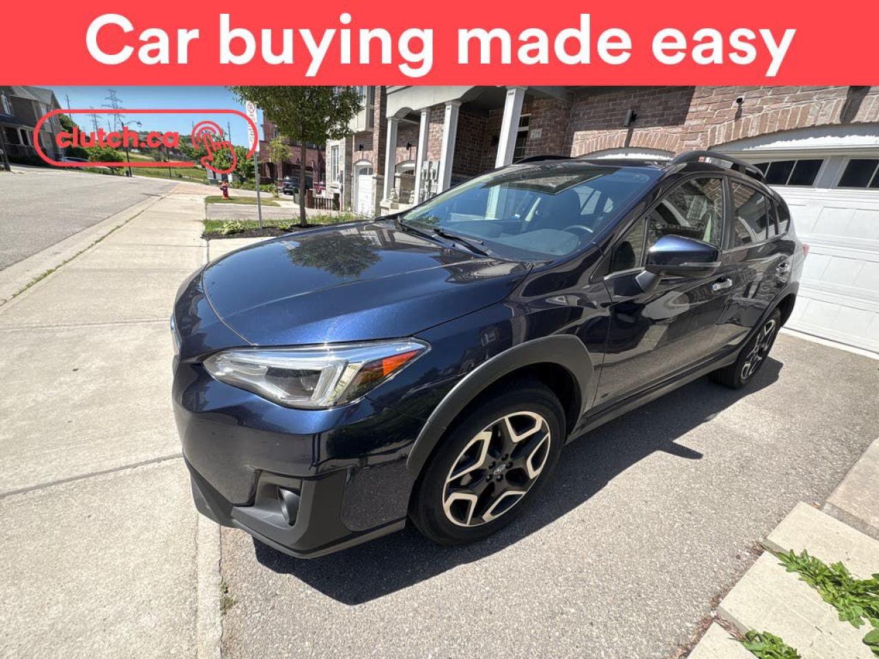 Used 2020 Subaru XV Crosstrek Limited AWD w/ Apple CarPlay & Android Auto, Rearview Cam, Dual Zone Climate Control for sale in Toronto, ON