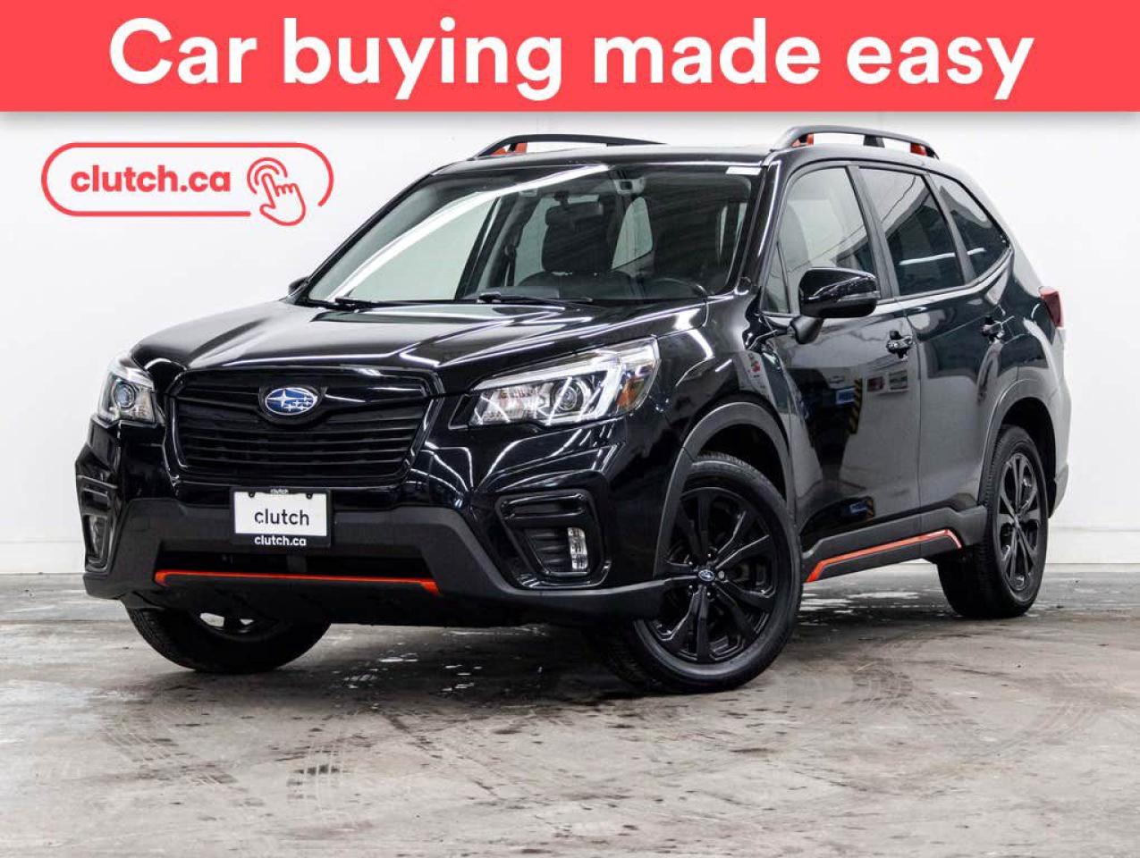 Used 2020 Subaru Forester Sport AWD w/ Apple CarPlay & Android Auto, Rearview Cam, Dual Zone Climate Control for sale in Toronto, ON