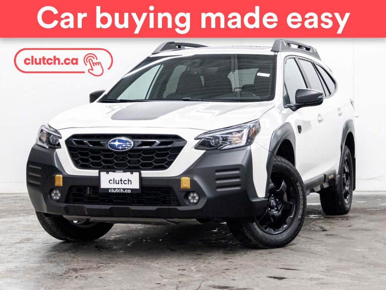 Used 2022 Subaru Outback Wilderness AWD w/ Apple CarPlay & Android Auto, Rearview Cam, Dual Zone Climate Control for sale in Toronto, ON