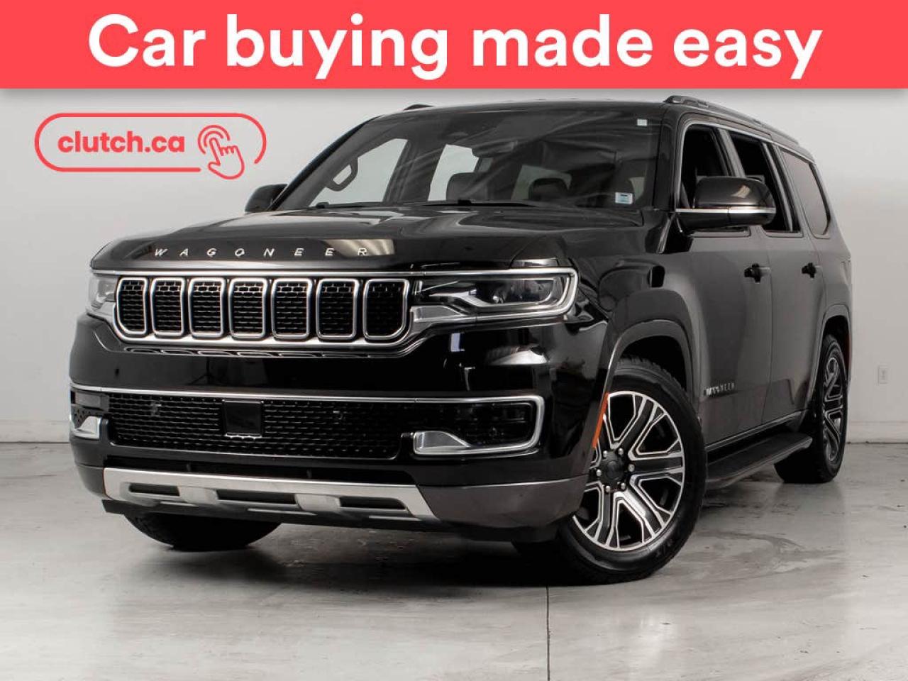 Used 2022 Jeep Wagoneer Series III AWD w/ Apple CarPlay & Android Auto, Nav, Ventilated Front Seats for sale in Bedford, NS