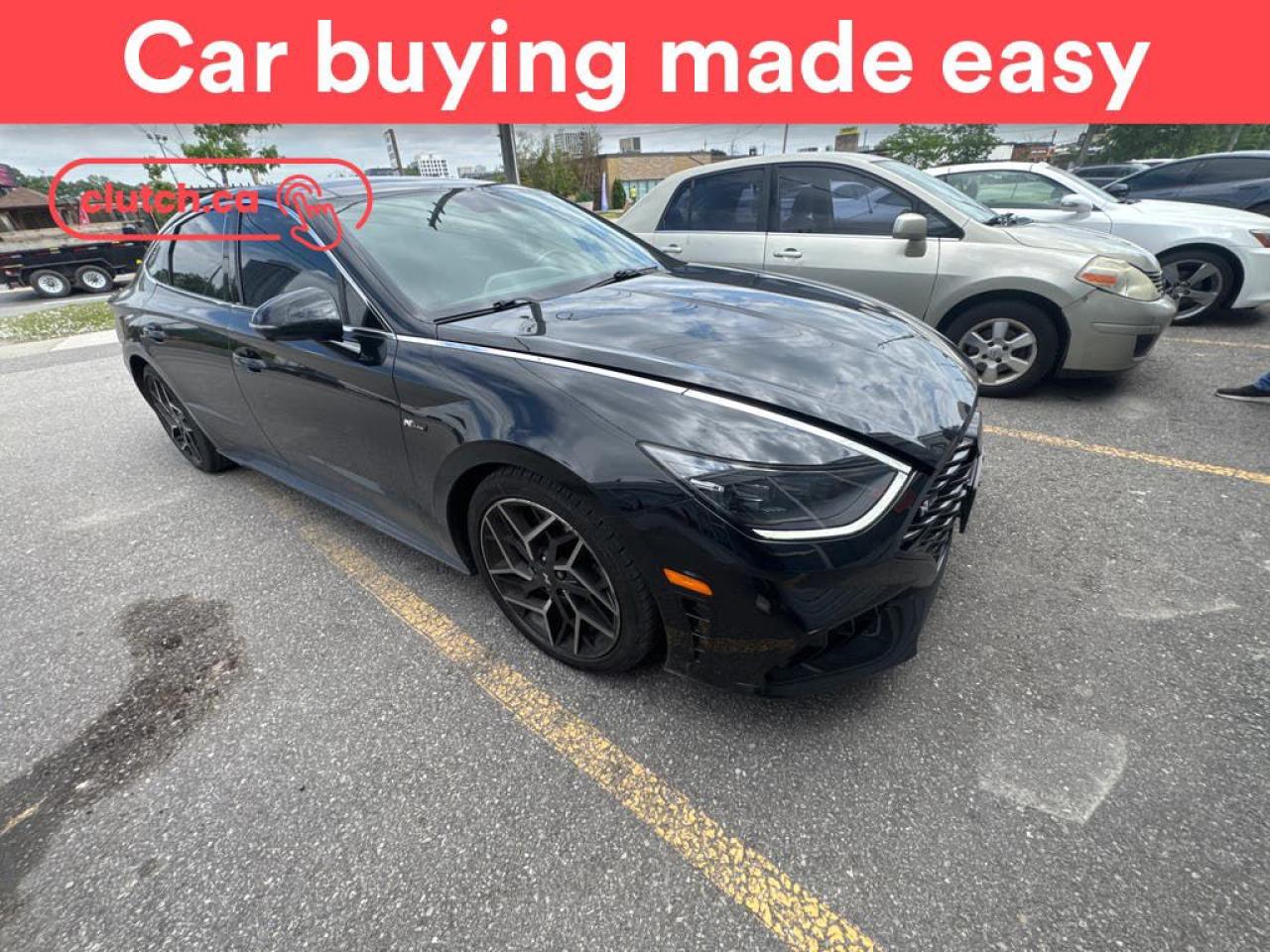 Used 2022 Hyundai Sonata N Line w/ Apple CarPlay & Android Auto, Rearview Cam, Dual Zone Climate Control for sale in Toronto, ON