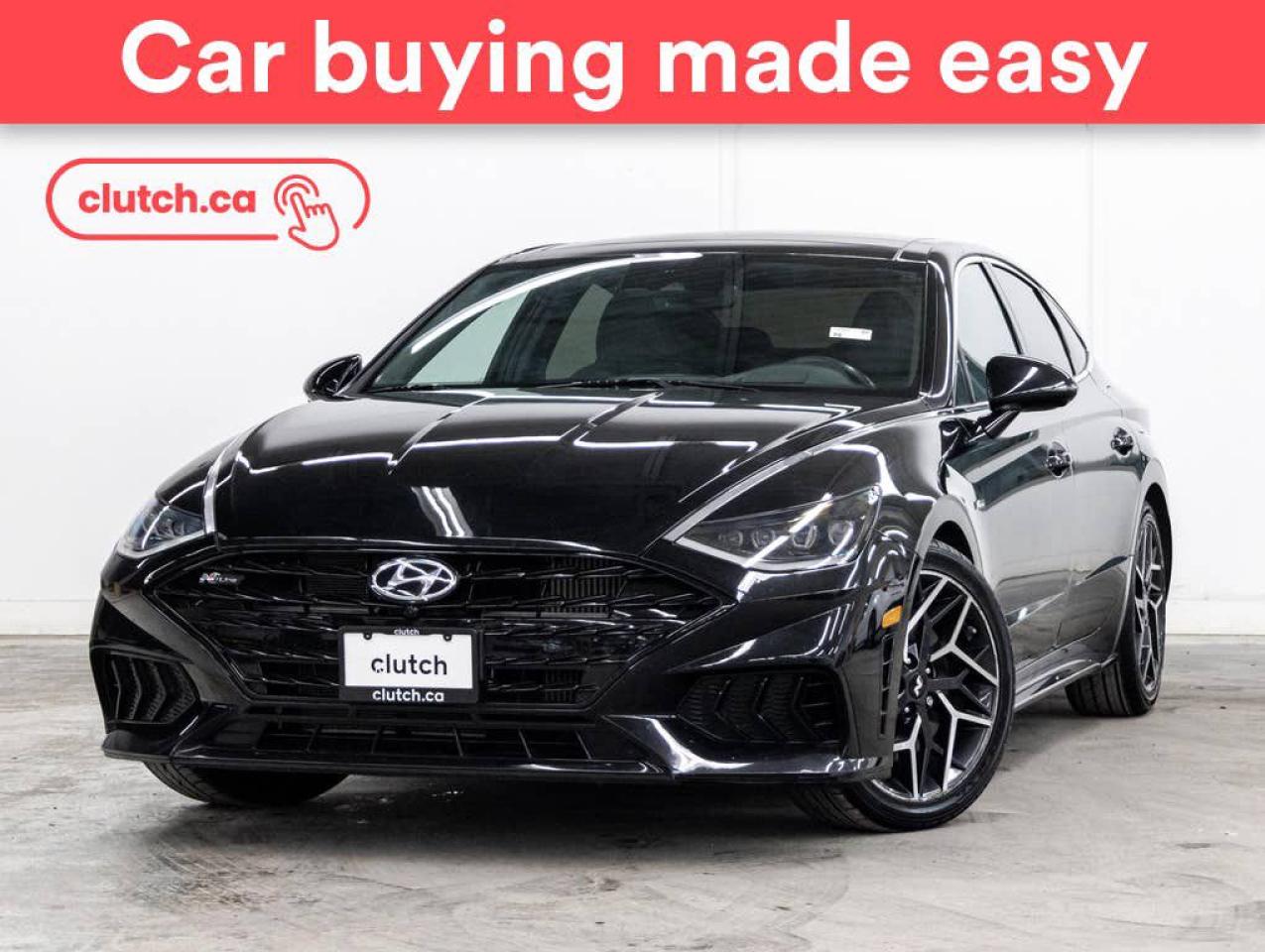 Used 2022 Hyundai Sonata N Line w/ Apple CarPlay & Android Auto, Rearview Cam, Dual Zone Climate Control for sale in Toronto, ON